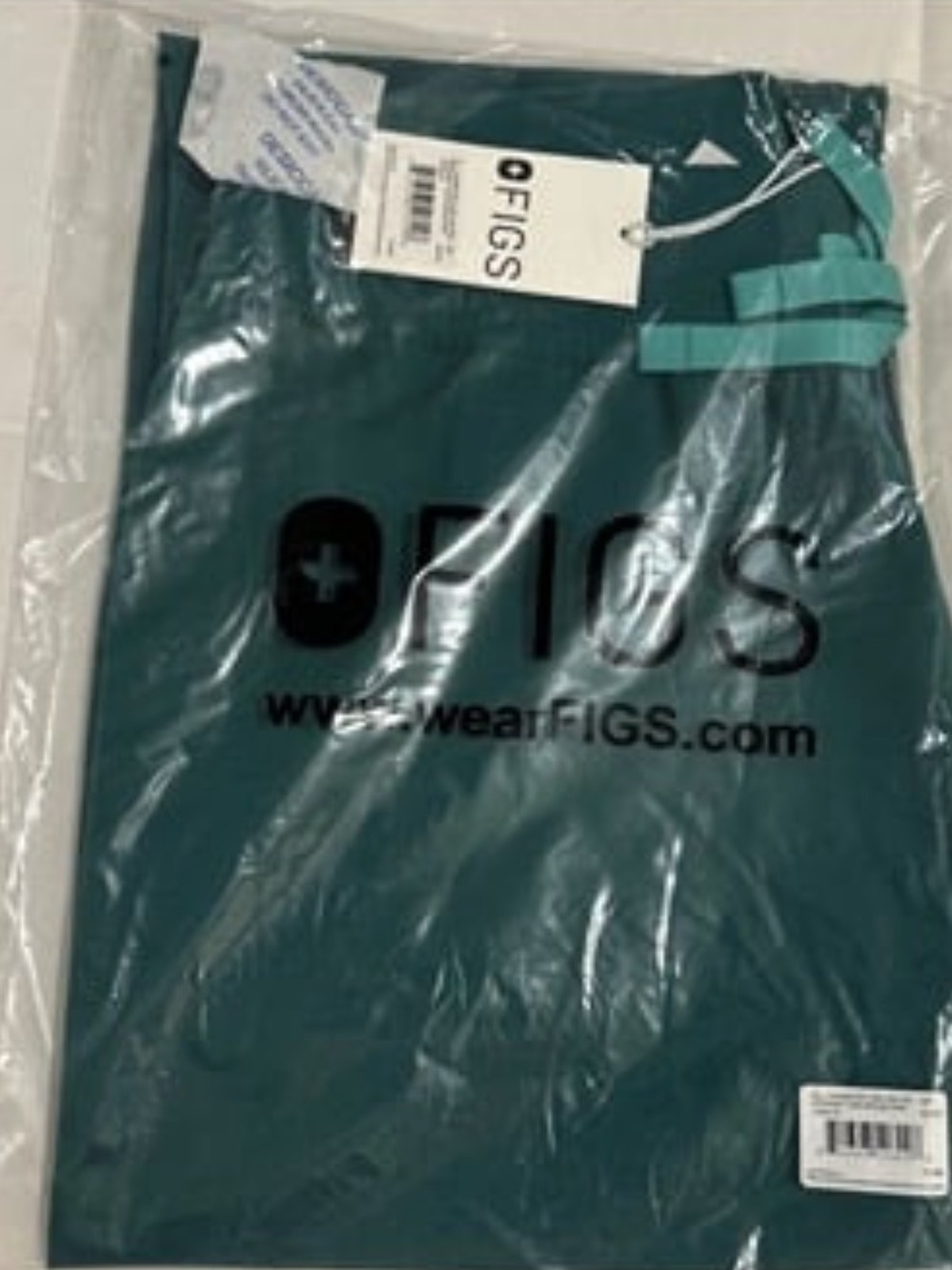 Figs Scrub Pants, Hunter Green, Livingston HW S/Petite